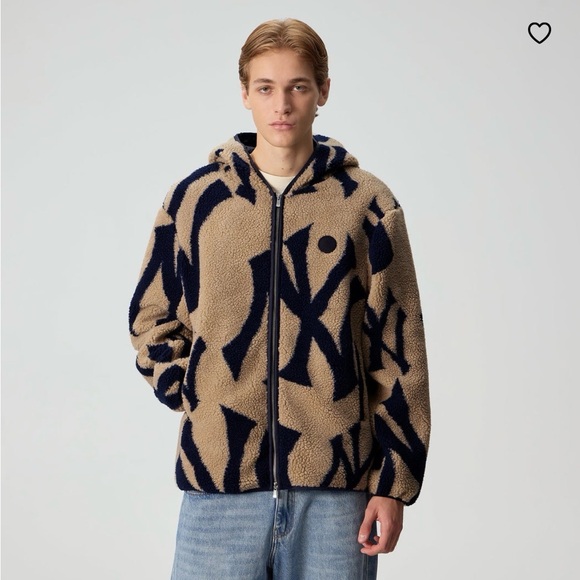 Kith for the New York Yankees Hooded Pinehurst Sherpa Jacket - Picture 3 of 3